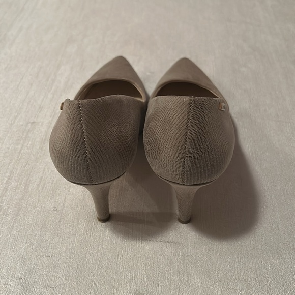 Calvin Klein Kimberly Pointed Toe Nude Heels - Picture 3 of 6